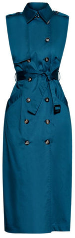 Sleeveless Trench Dress