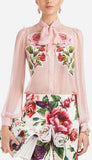 Rose Silk Blouse