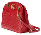 GG Marmont 2.0 Medium Quilted Shoulder Bag - (White, Red, Black) - DESIGNER INSPIRED FASHIONS