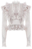 Unbridled Battenburg Bodice Top