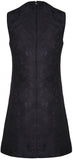Printed Embellished Mini Dress