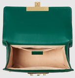 Padlock Pearl Studded Leather Shoulder Bag - (Various colors to choose from) - DESIGNER INSPIRED FASHIONS