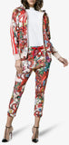 Floral and Tiger Print Hooded Jacket and Pant Set  *Limited Stock*