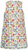 Tile Print Jacket & Dress Set - DESIGNER INSPIRED FASHIONS