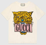 Tiger and Logo Print T-Shirt | DESIGNER INSPIRED FASHIONS