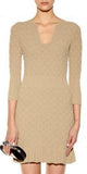 Knit Textured Stretchy Wool Dress - DESIGNER INSPIRED FASHIONS