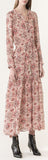 Silk Crepe Bandana Printed Jelyssa Dress