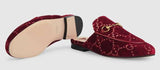 Princetown GG Velvet Slipper