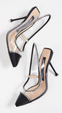 Milani Diamond Slingback Pumps