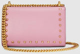 Padlock Pearl Studded Leather Shoulder Bag - (Various colors to choose from) - DESIGNER INSPIRED FASHIONS