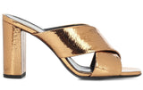 Metallic 'Lou Lou' Mules - Black, Red, Gold | DESIGNER INSPIRED FASHIONS