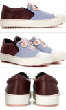 Embellished Leather Sneakers - DESIGNER INSPIRED FASHIONS