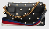'Broadway' Leather Mini Clutch Bag, Black - DESIGNER INSPIRED FASHIONS