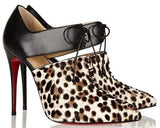 'Corsita' Lace-up Booties - DESIGNER INSPIRED FASHIONS