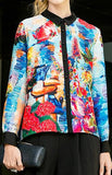 Printed Silk Blouse