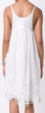 Butterfly Tulle Lace Dress in White - DESIGNER INSPIRED FASHIONS
