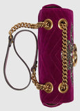 GG Marmont Embroidered Velvet Mini Bag