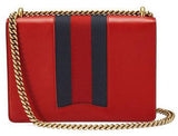 Peony Medium Eye Chain Shoulder Bag Red - DESIGNER INSPIRED FASHIONS
