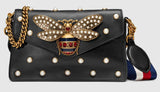 'Broadway' Leather Mini Clutch Bag, Black - DESIGNER INSPIRED FASHIONS