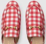 Princetown Check Fabric Slipper