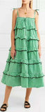 Gingham Ruffled Sundress