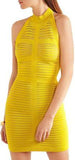 Cutout Stretch Mini Dress