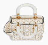 Supple Lady Dior Bag in Studded Cannage