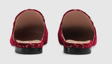 Princetown GG Velvet Slipper