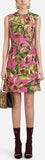 Printed Brocade Dress