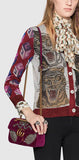 GG Marmont Embroidered Velvet Mini Bag