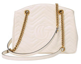 GG Marmont 2.0 Medium Quilted Shoulder Bag - (White, Red, Black) - DESIGNER INSPIRED FASHIONS