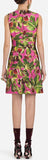 Printed Brocade Dress