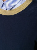 Perfectly Fitted Metallic Trim Sweater