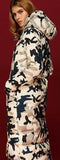 Long Camouflage Puffer Down Coat - DESIGNER INSPIRED FASHIONS