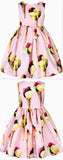 Gelato Print Print Dress - DESIGNER INSPIRED FASHIONS