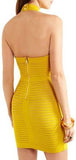 Cutout Stretch Mini Dress