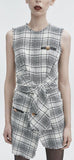 Deconstructed Tweed Dress