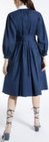 Embroidered Cotton Poplin Dress
