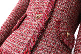 Fringed Tweed Jacket