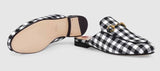 Princetown Check Fabric Slipper