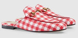 Princetown Check Fabric Slipper