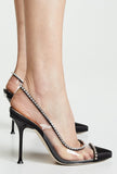 Milani Diamond Slingback Pumps