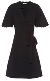 Faille Cady Dress, Black