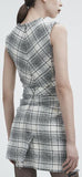 Deconstructed Tweed Dress