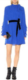 Flowing Mini Dress, Blue