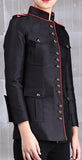 Military Jacket in Dark Blue - DESIGNER INSPIRED FASHIONS