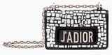 Mini J'adior Flap Bag - Black, Blue, Yellow, Red, Pink