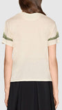 Butterfly Embroidered T-Shirt - DESIGNER INSPIRED FASHIONS