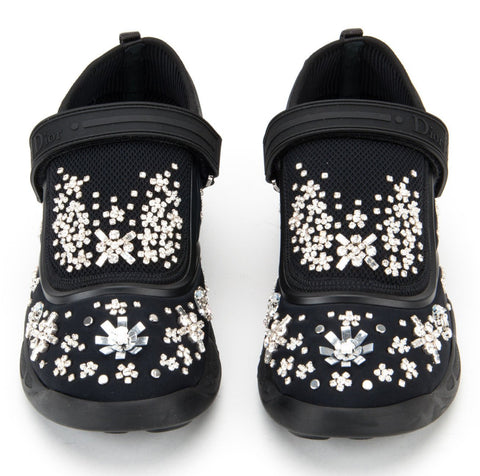 Noir Fusion Strap Sneakers - DESIGNER INSPIRED FASHIONS