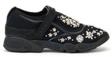 Noir Fusion Strap Sneakers - DESIGNER INSPIRED FASHIONS